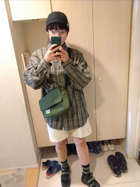 「SHEEN（シーン）のアイテム（帽子）」を使った、noirderkさん（レディース・165cm）の春コーディネート