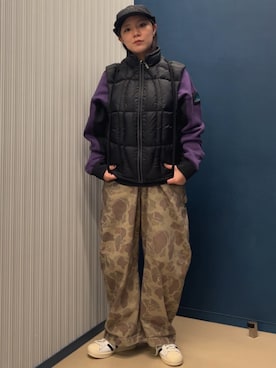 「スーパースター」｜myさん（レディース・158cm）の冬コーディネート