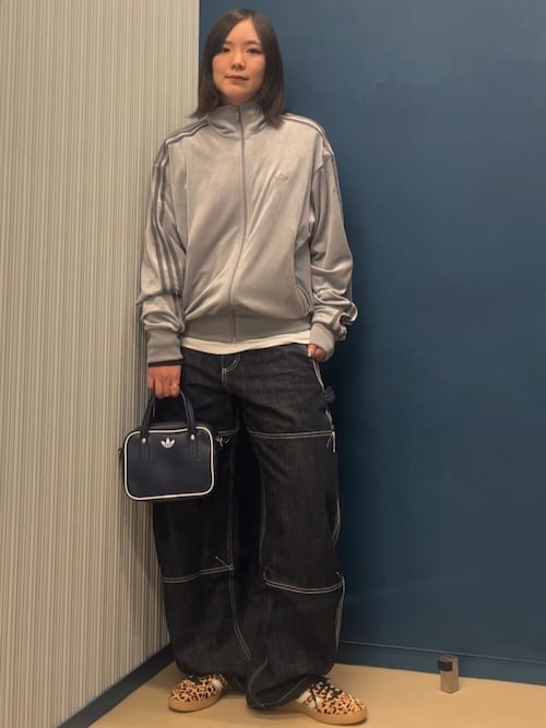 スリーストライプス ロングスリーブ Tシャツ / ロンT / アディダス