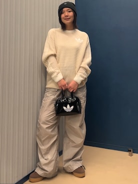 「セーター」｜myさん（レディース・158cm）の冬コーディネート