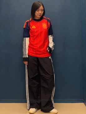 「アイテム（エコバッグ/サブバッグ）」を使った、myさん（レディース・158cm）の冬コーディネート