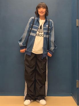「アイテム（デニムジャケット）」を使った、myさん（レディース・158cm）の夏コーディネート