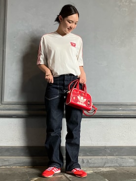 「グラフィックTシャツ」｜myさん（レディース・158cm）の夏コーディネート