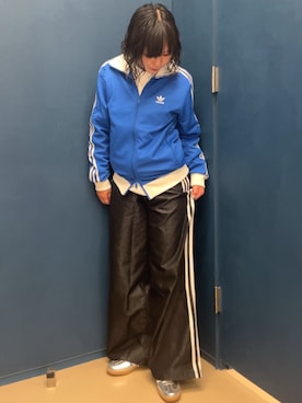 「アイテム（ジャージ）」を使った、myさん（レディース・158cm）の夏コーディネート