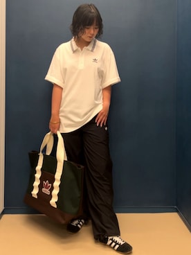 「アディダス(adidas)」｜myさん（レディース・158cm）の夏コーディネート