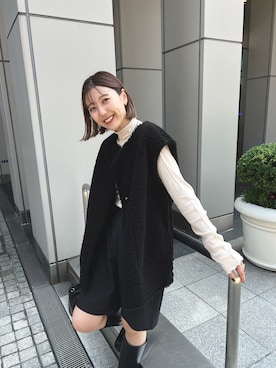 「リバーシブル」｜yuna.さん（レディース・159cm）の夏コーディネート