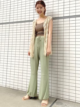 yuna.さん（レディース・159cm）の夏コーディネート