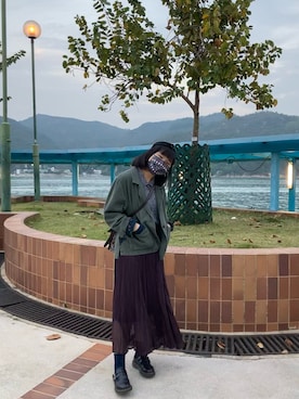 「アイテム（フォーマルスーツ/小物）」を使った、ALOHAさん（レディース・158cm・10代）の冬コーディネート