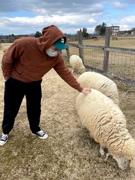 「CANAL JEAN（キャナルジーン）のアイテム（帽子）」を使った、kazukiさん（メンズ・180cm）の春コーディネート