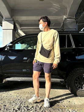 「CANAL JEAN（キャナルジーン）のアイテム」を使った、kazukiさん（メンズ・180cm）の春コーディネート
