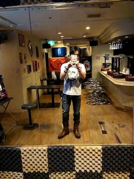 「SENDRA（センドラ）のアイテム」を使った、みっちーさん（メンズ・169cm）の秋コーディネート