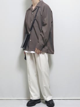 「Chillfar（チルファー）のアイテム」を使った、ぴぴさん（メンズ・165cm）の夏コーディネート