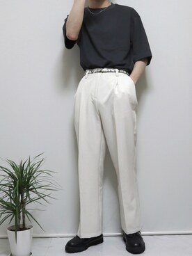 「Chillfar（チルファー）のアイテム」を使った、ぴぴさん（メンズ・165cm）の夏コーディネート