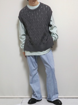 ぴぴさん（メンズ・165cm）の冬コーディネート