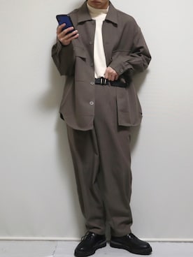 ぴぴさん（メンズ・165cm）の冬コーディネート