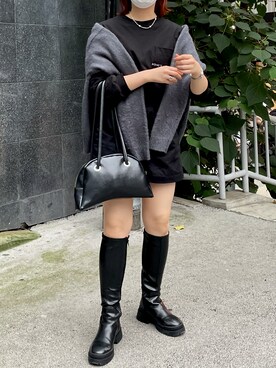 「epnok（エプノック）のアイテム」を使った、naoさん（レディース・160cm）の秋コーディネート