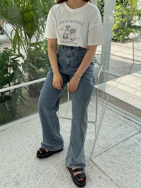 naoさん（レディース・160cm）の夏コーディネート