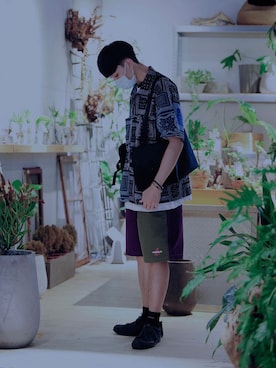「Atease（アティース）のアイテム（アクセサリー）」を使った、BIn_さん（メンズ・180cm）の夏コーディネート