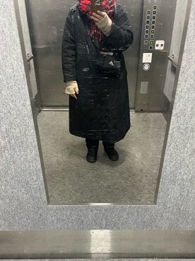 Yarmo ヤーモ のステンカラーコートを使ったレディース人気ファッションコーディネート Wear