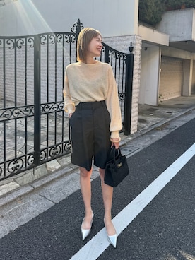 吉田歩美さん(レディース・174cm)の春コーディネート