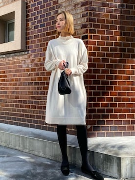 「Liyoca（リヨカ）のアイテム」を使った、吉田歩美さん（レディース・174cm）の秋コーディネート