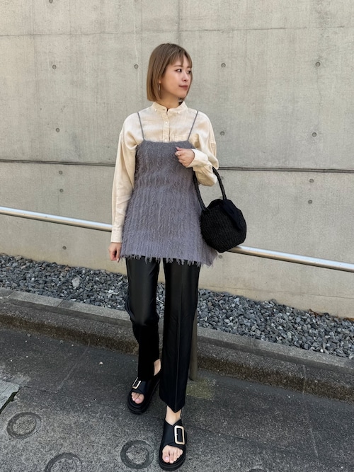 2wayビスチェフリンジキャミソール（キャミソール）｜Audrey and John