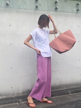吉田歩美さん（レディース・174cm）の春コーディネート