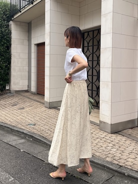 吉田歩美さん（レディース・174cm）の春コーディネート