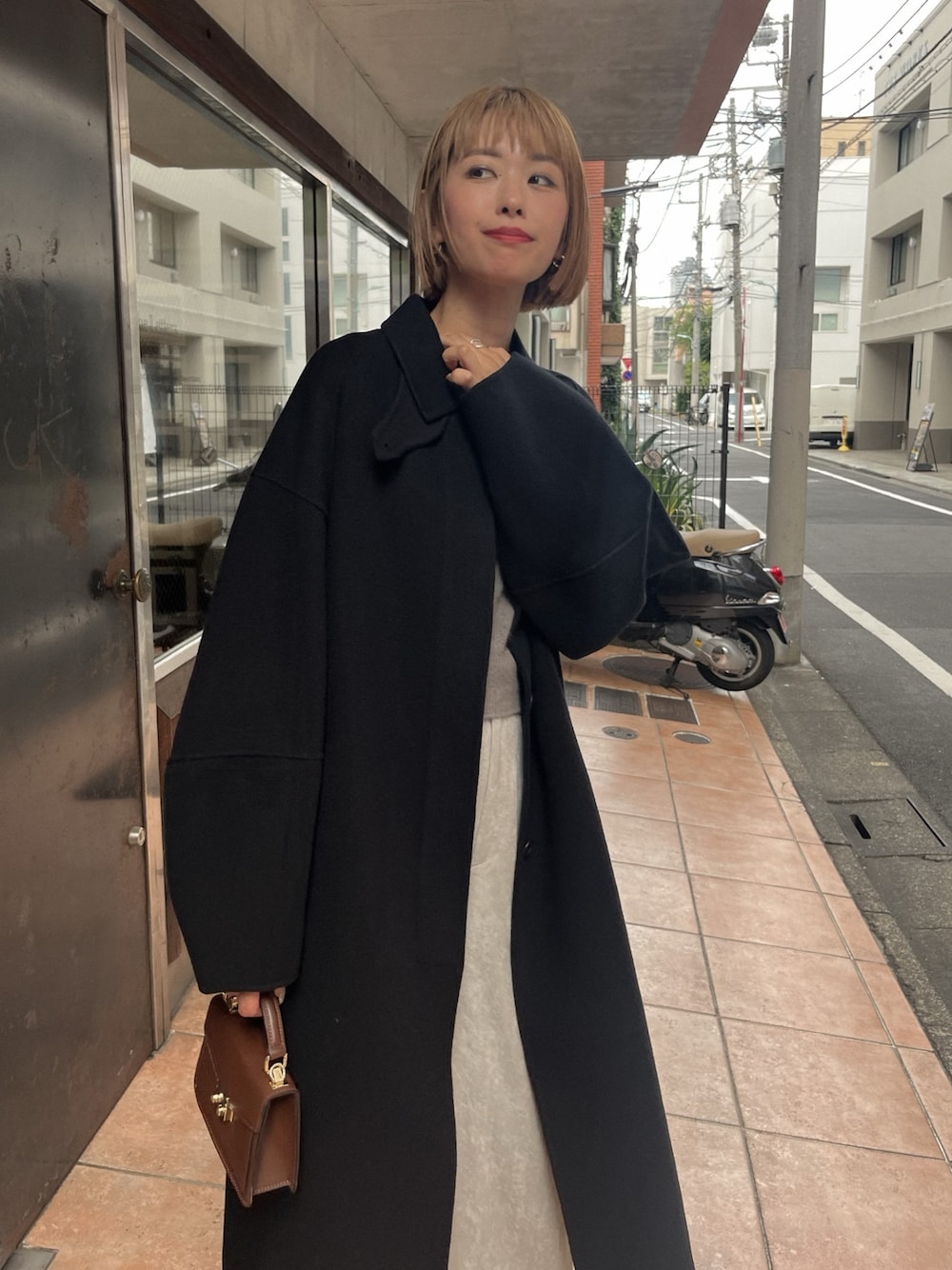 Audrey and John Wad】ステンカラーコート ステンカラーコート 