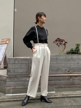 吉田歩美さん（レディース・174cm）の秋コーディネート