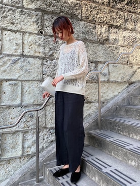 吉田歩美さん（レディース・174cm）の春コーディネート