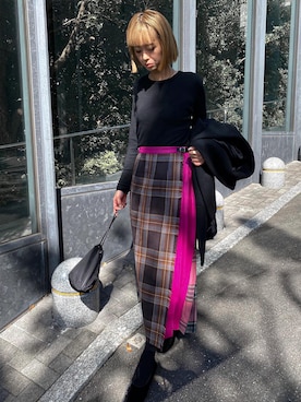 吉田歩美さん(レディース・174cm)の秋コーディネート
