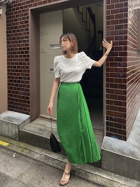 吉田歩美さん（レディース・174cm）の夏コーディネート