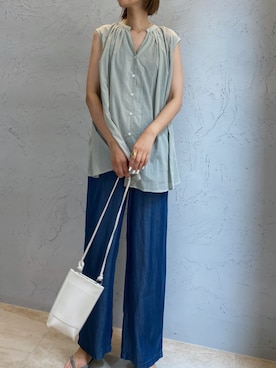 吉田歩美さん（レディース・174cm）の夏コーディネート