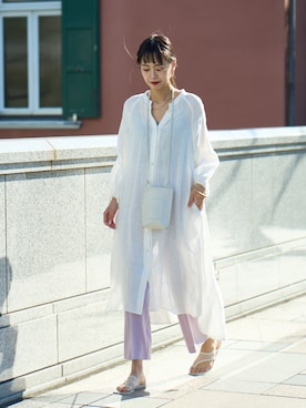 吉田歩美さん（レディース・174cm）の冬コーディネート