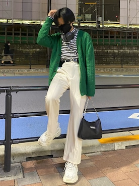 「BASIC COTTON（ベーシックコットン）のアイテム」を使った、taiga050114さん（メンズ・168cm）の冬コーディネート