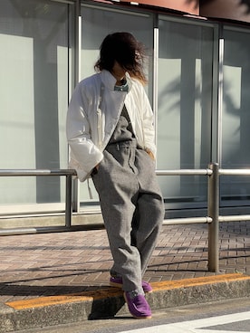 「LEH（レー）のアイテム」を使った、平岩悠人　吾亦紅さん（メンズ・175cm）の秋コーディネート