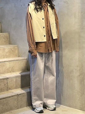 「Midorikawa（ミドリカワ）のアイテム」を使った、平岩悠人　吾亦紅さん（メンズ・176cm）の春コーディネート