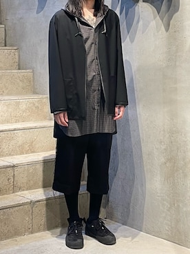 「Toironier（トワロニエ）のアイテム」を使った、平岩悠人　吾亦紅さん（メンズ・176cm）の春コーディネート