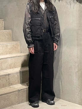「LEMAIRE（ルメール）のアイテム」を使った、平岩悠人　吾亦紅さん（メンズ・176cm）の春コーディネート