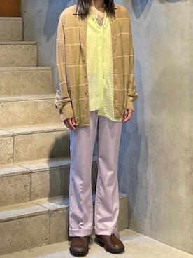 平岩悠人　吾亦紅さん（メンズ・176cm）の春コーディネート