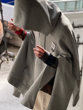 「FUMITO GANRYU（フミトガンリュウ）のアイテム（トップス）」を使った、平岩悠人　吾亦紅さん（メンズ・175cm）の冬コーディネート