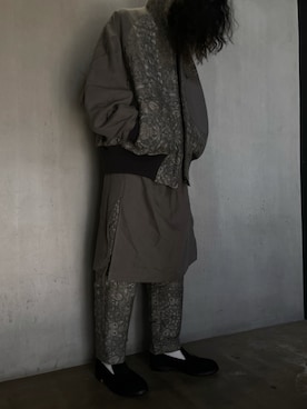 「YANTOR（ヤントル）のアイテム（ジャケット/アウター）」を使った、平岩悠人　吾亦紅さん（メンズ・175cm）の夏コーディネート