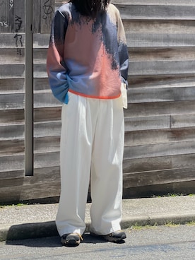 「SHINYAKOZUKA（シンヤコヅカ）のアイテム」を使った、平岩悠人　吾亦紅さん（メンズ・176cm）の夏コーディネート
