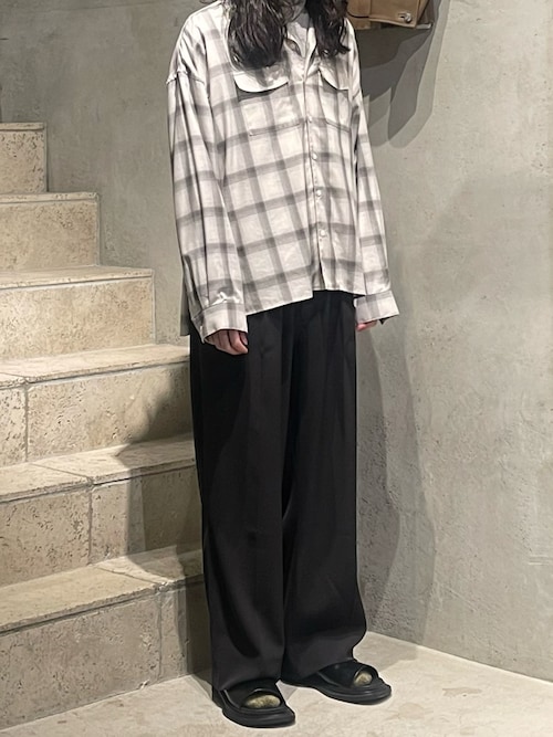 hayha lamka/ヘイヘ ラムカ/hayha lamka HIDE PANTS