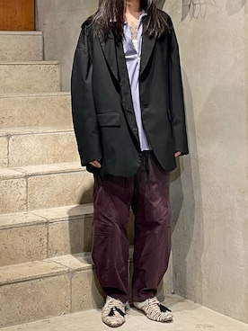 平岩悠人　吾亦紅さん（メンズ・176cm）の秋コーディネート