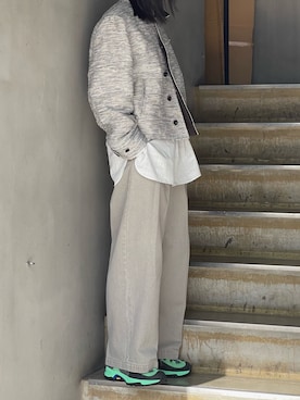 平岩悠人 吾亦紅さん(メンズ・176cm)の春コーディネート