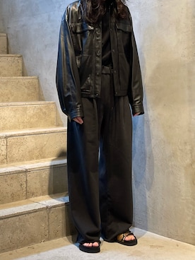 「LEMAIRE（ルメール）のアイテム」を使った、平岩悠人　吾亦紅さん（メンズ・176cm）の春コーディネート