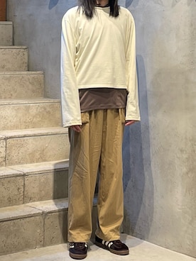 「GARDEN TOKYO（ガーデントウキョウ）のアイテム」を使った、平岩悠人　吾亦紅さん（メンズ・176cm）の春コーディネート