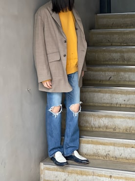 平岩悠人　吾亦紅さん（メンズ・175cm）の冬コーディネート